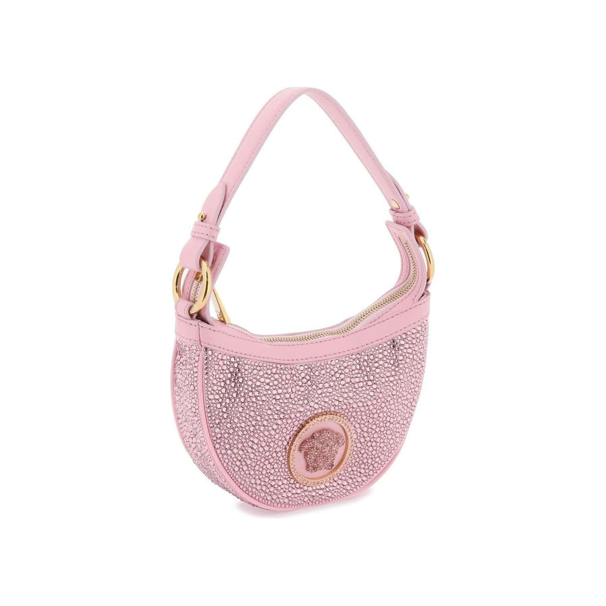 Repeat Mini Hobo Bag With Crystals VERSACE JOHN JULIA.