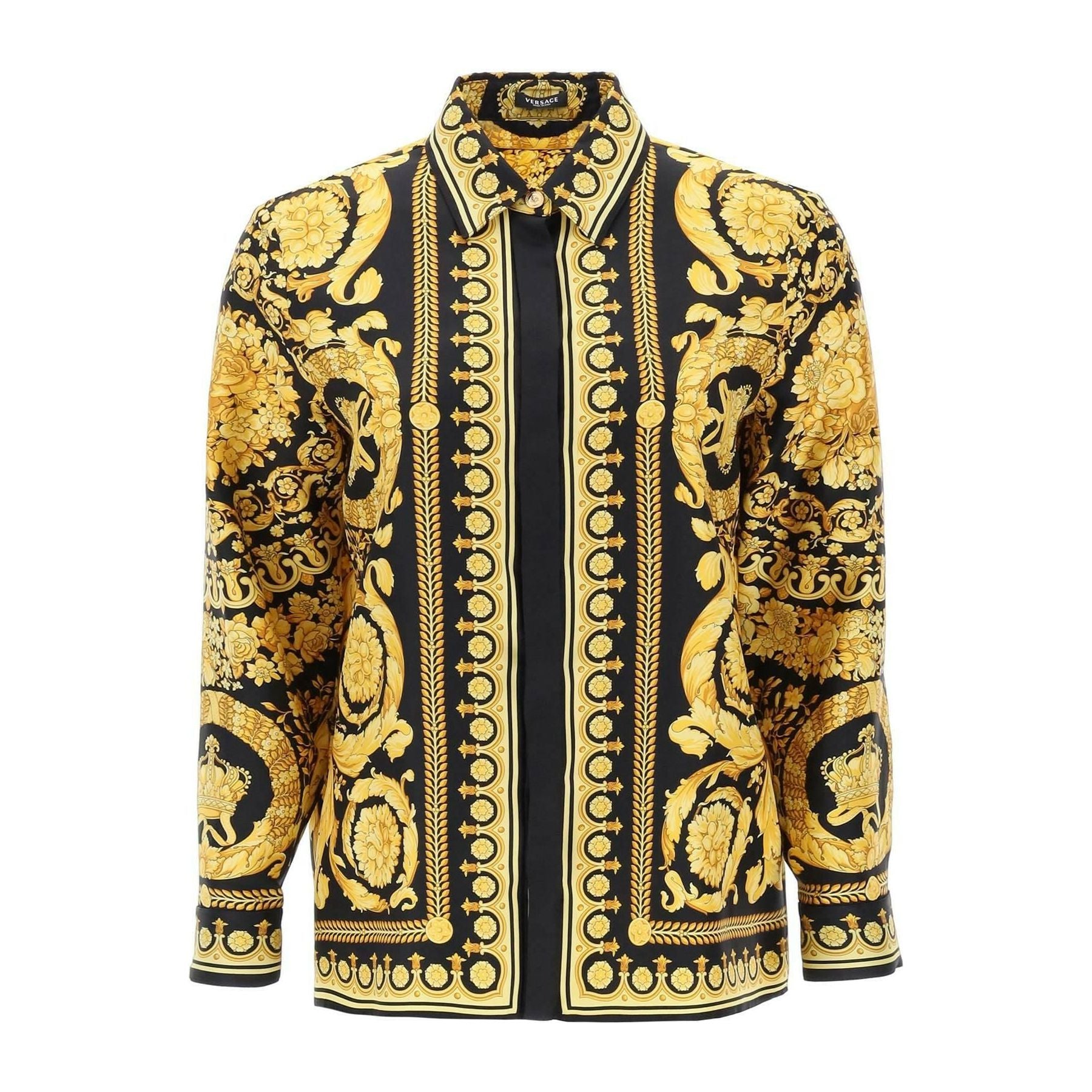 Barocco Silk Shirt VERSACE JOHN JULIA.