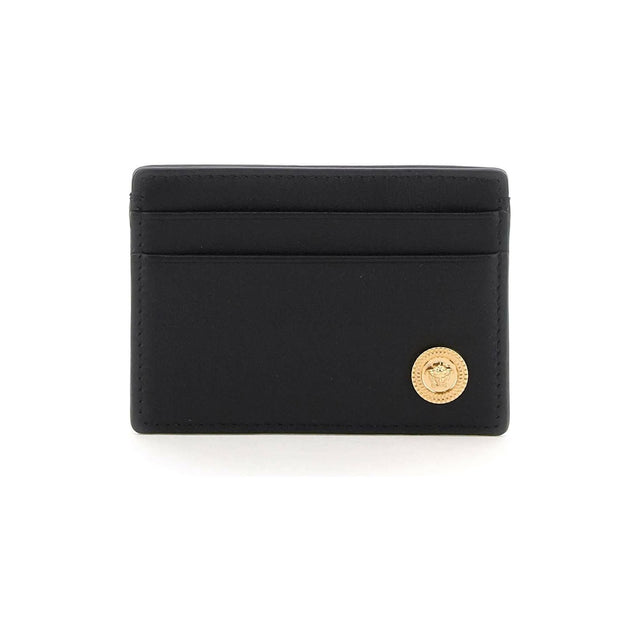 Leather Medusa Cardholder VERSACE JOHN JULIA.