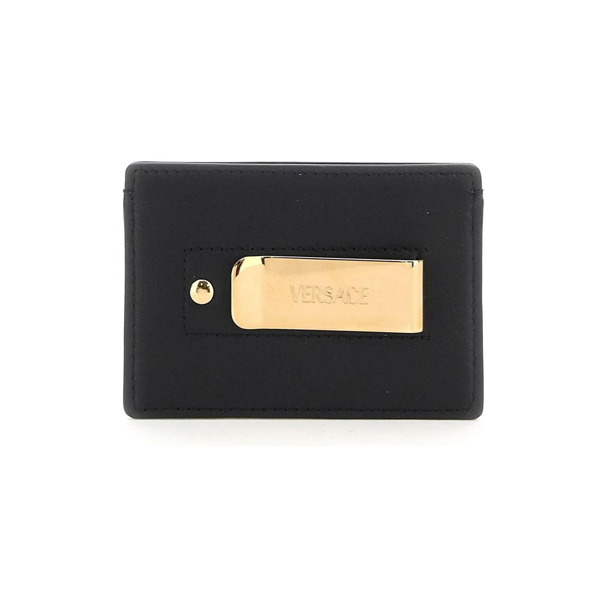 Leather Medusa Cardholder VERSACE JOHN JULIA.