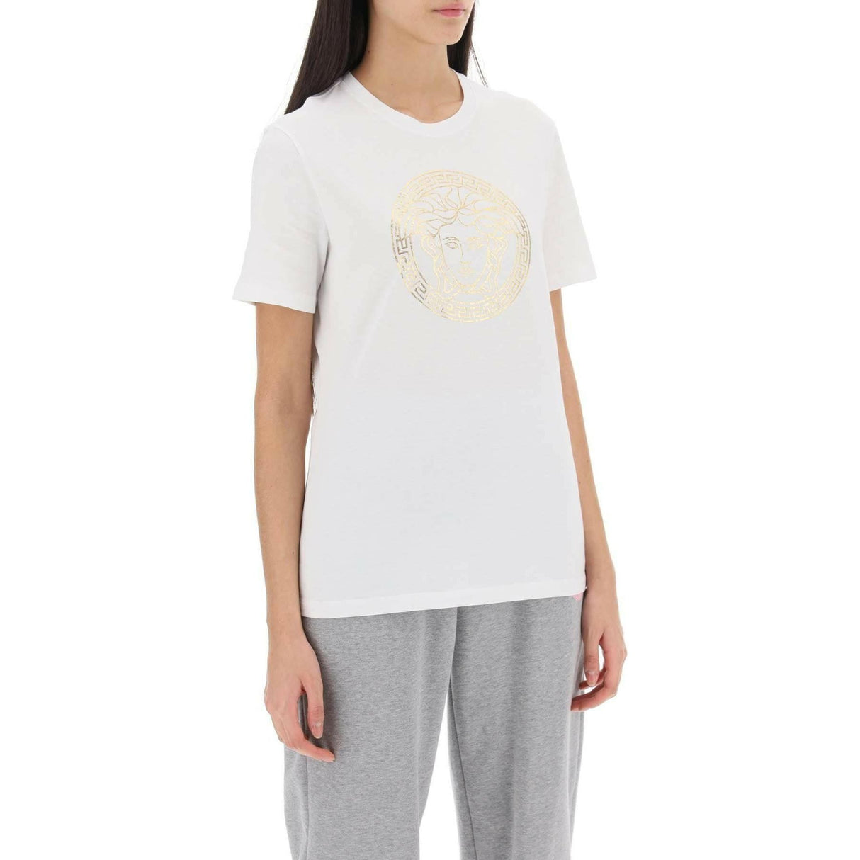 Medusa Crew Neck T-Shirt VERSACE JOHN JULIA.