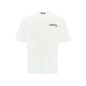 Milano Stamp Crew Neck T-Shirt VERSACE JOHN JULIA.