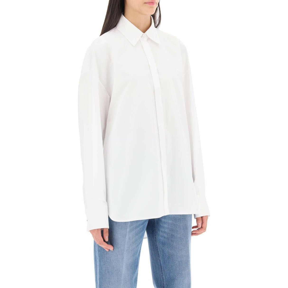 Oversized Poplin Shirt VERSACE JOHN JULIA.