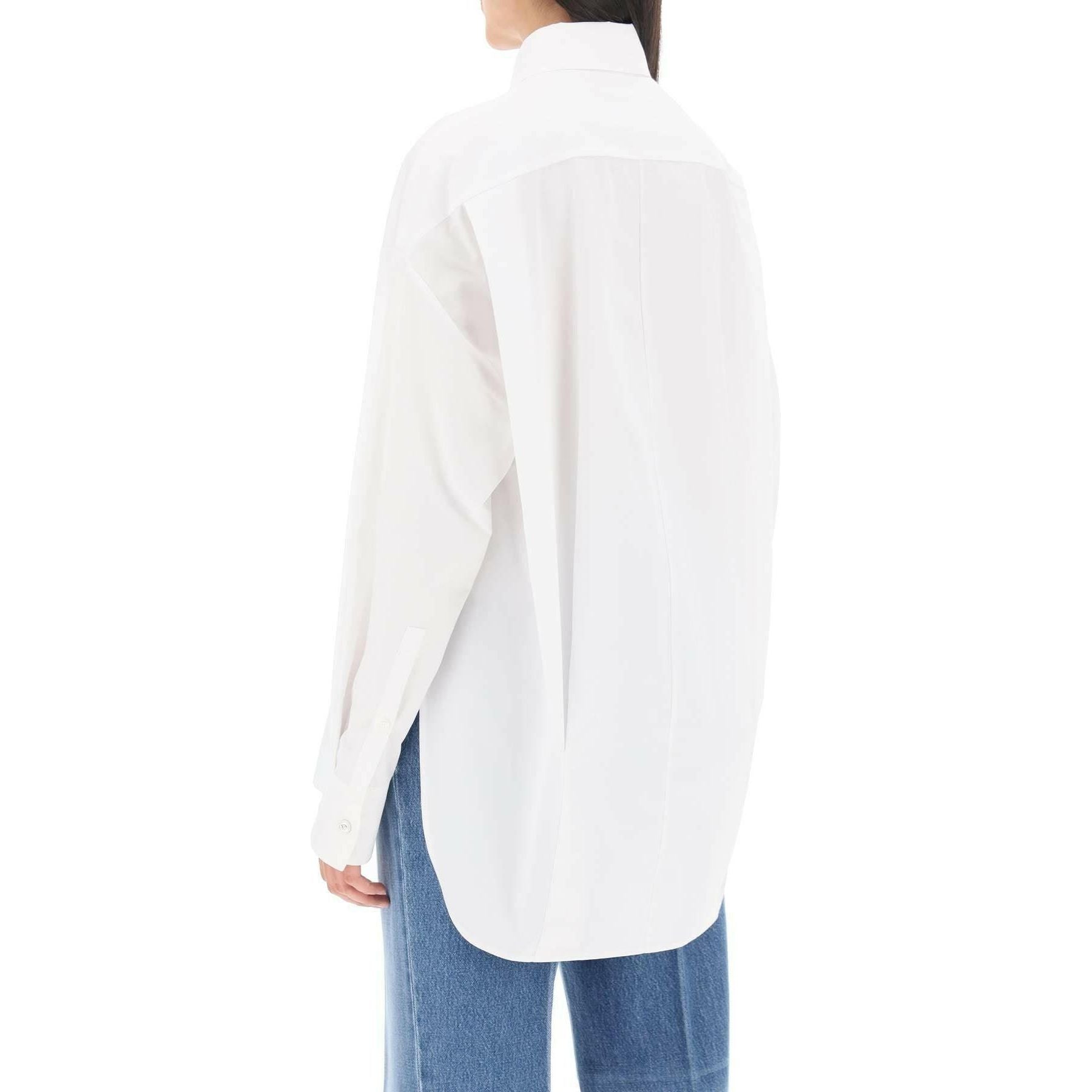 Oversized Poplin Shirt VERSACE JOHN JULIA.