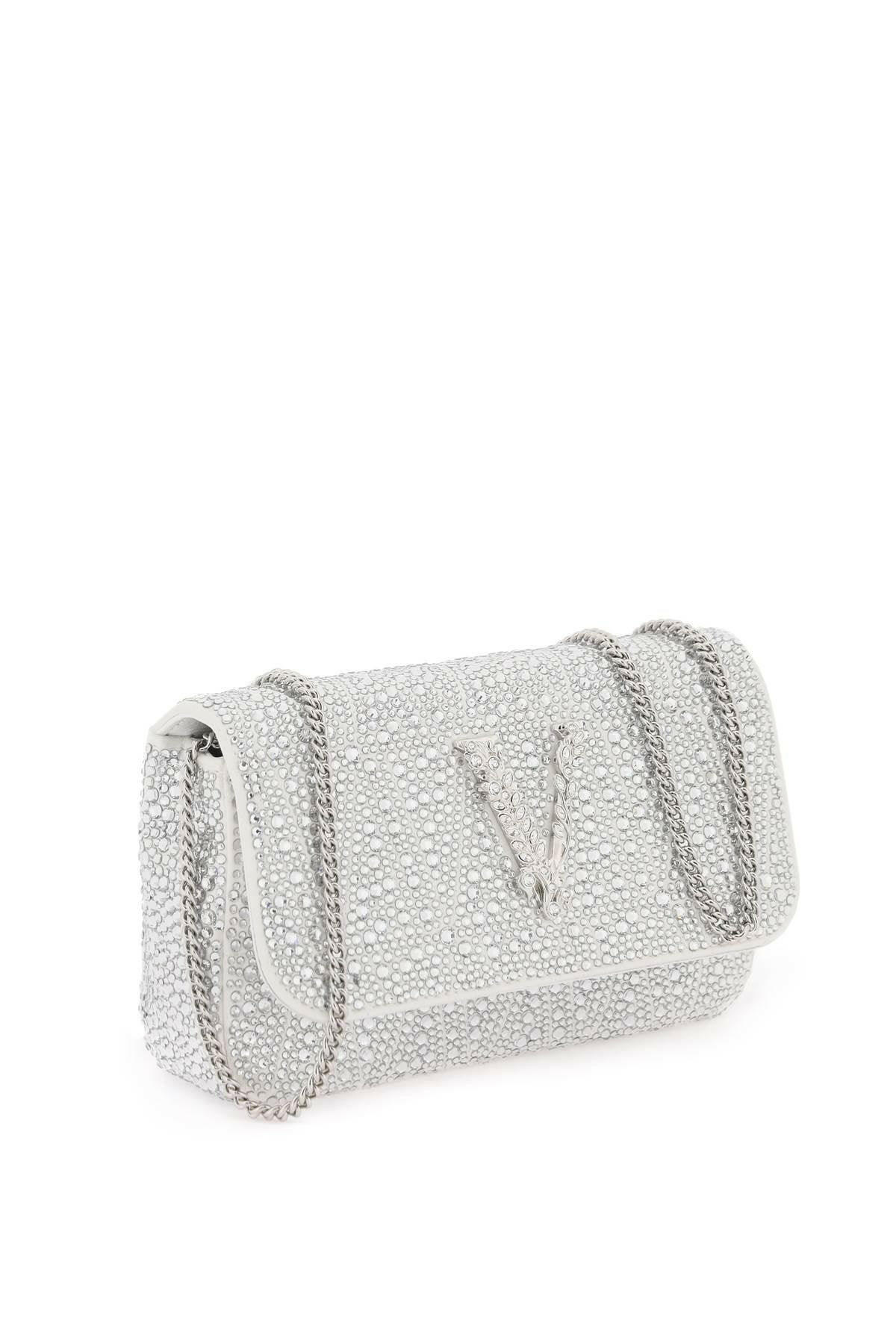 Versace Virtus Mini Bag With Crystals - JOHN JULIA