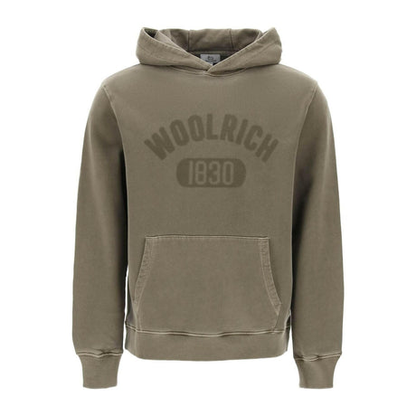 1830 Cotton Hoodie in Lake Olive WOOLRICH JOHN JULIA.