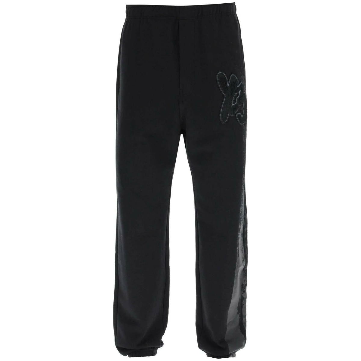 Y-3 Jogger Pants With Coated Detail - JOHN JULIA