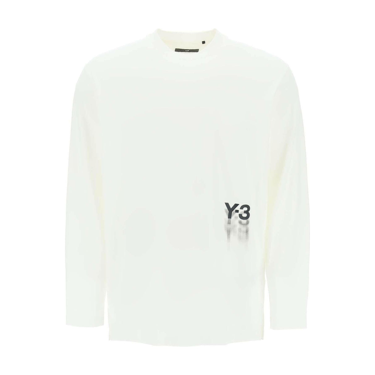 Long Sleeved T-Shirt With Logo Print Y-3 JOHN JULIA.