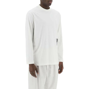 Long Sleeved T-Shirt With Logo Print Y-3 JOHN JULIA.