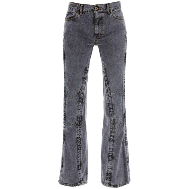 Hook And Eye Flared Jeans Y PROJECT JOHN JULIA.