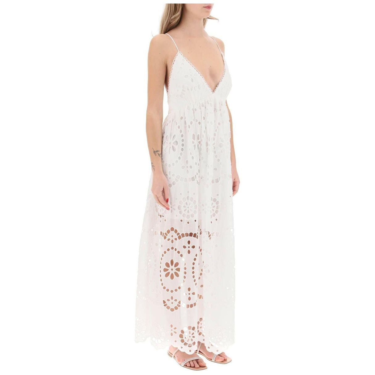 Lexi Maxi Dress In Broderie Anglaise ZIMMERMANN JOHN JULIA.