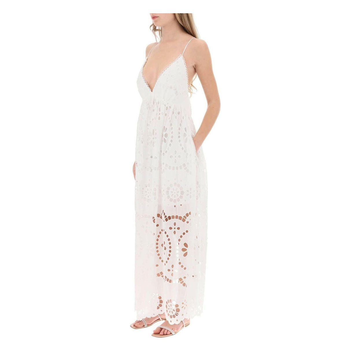 Lexi Maxi Dress In Broderie Anglaise ZIMMERMANN JOHN JULIA.